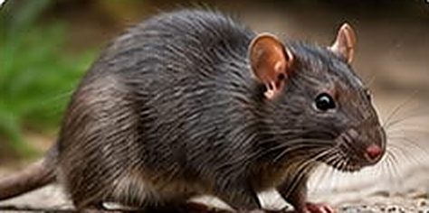 Rato (roedor urbano). Serviço de desratização e controle de ratos